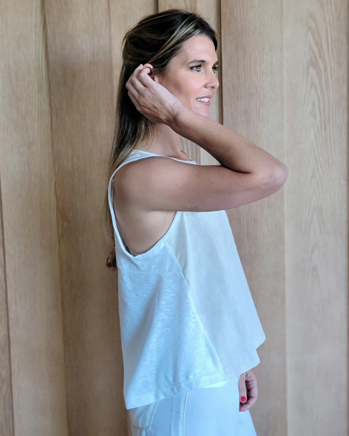 Musculosa Lirio beige 2