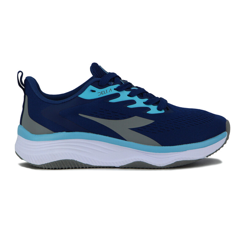 Diadora Running Hombre Delta- Navy/skyblue Marino-celeste