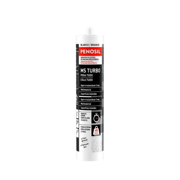 ADHESIVO PEGA TODO MS TURBO BLANCO 290ML PENOSIL Adhesivo Pega Todo Ms Turbo Blanco 290ml Penosil