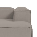 Sillón Nicole Chaise Lounge Izquierdo Gris