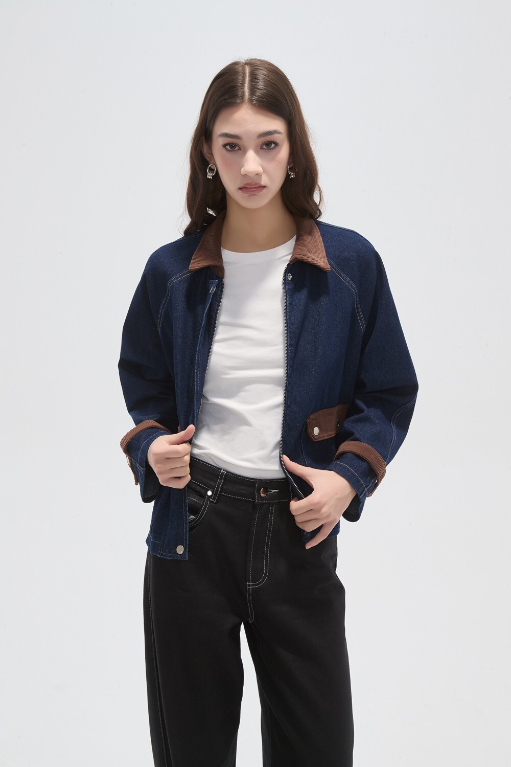 Campera Cozi Azul Oscuro