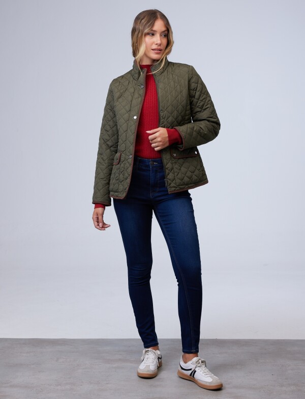 Campera Capitoneada OLIVA