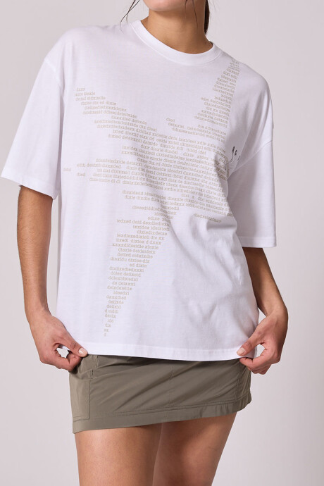 T-SHIRT CAFIL DIXIE Blanco