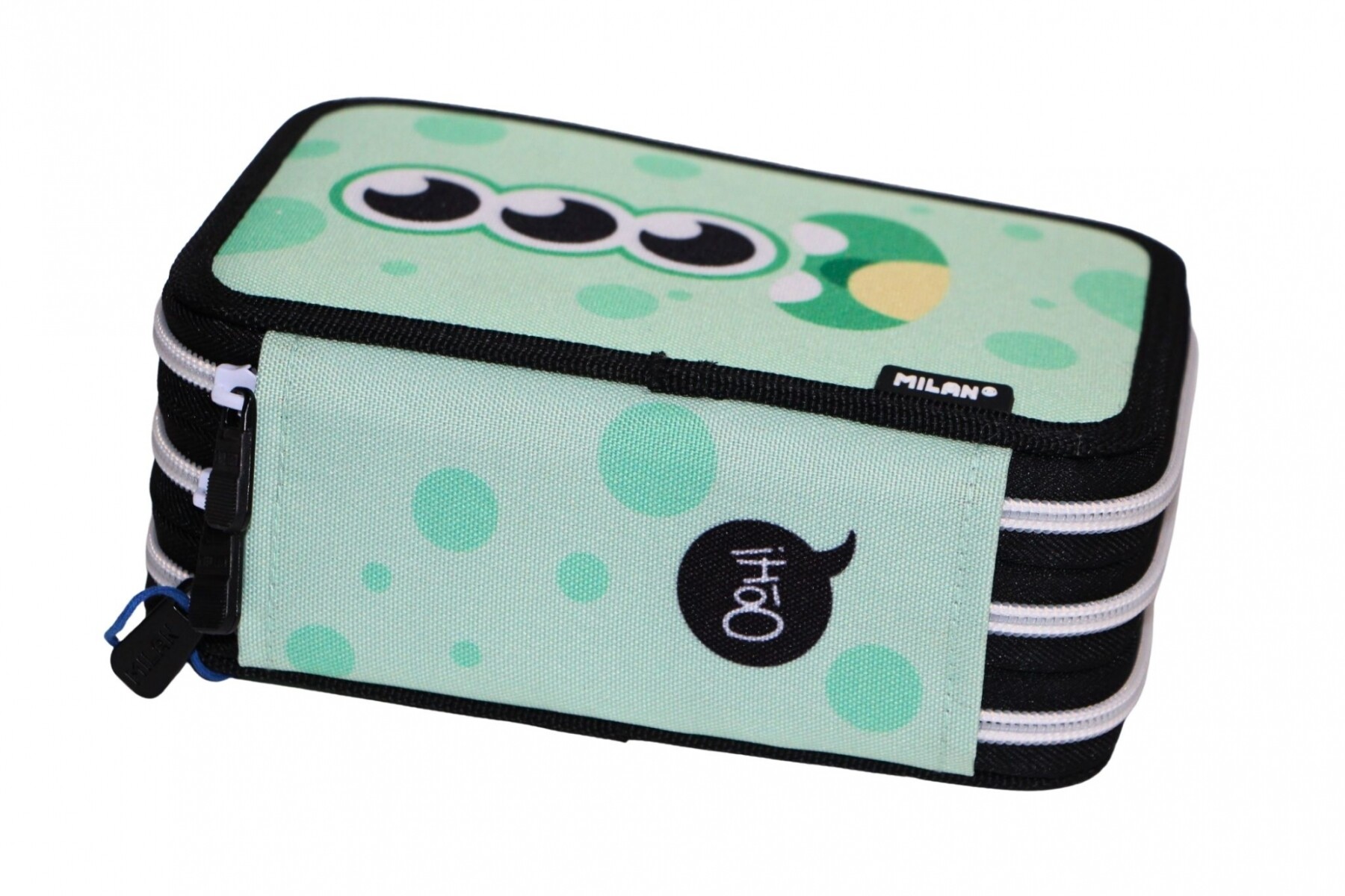 CARTUCHERA MILAN 3 PISOS COMPLETA DE UTILES ALIENS TOWER 