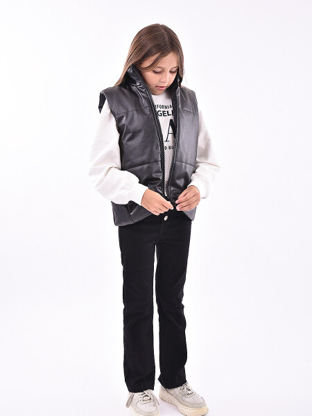 CHALECO ROMINA III NEGRO