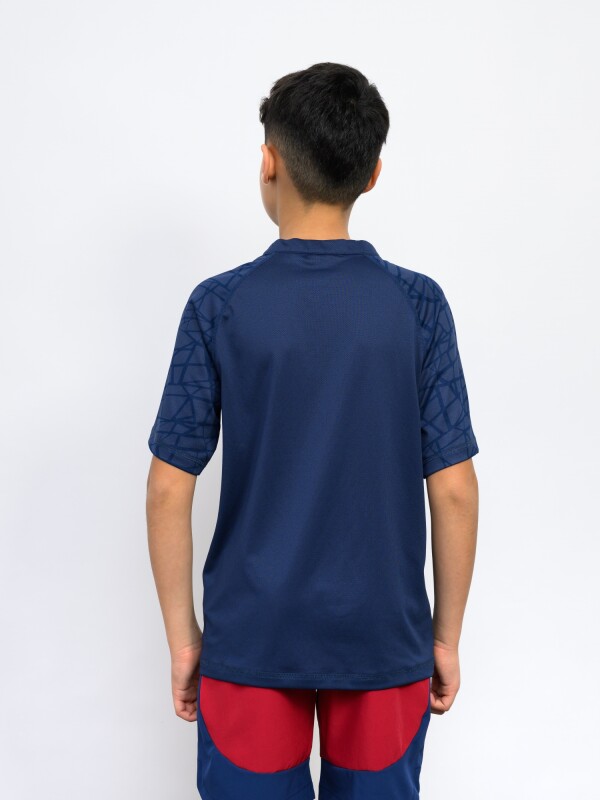 REMERA POLO ORYN Nacional Junior Azul Marino
