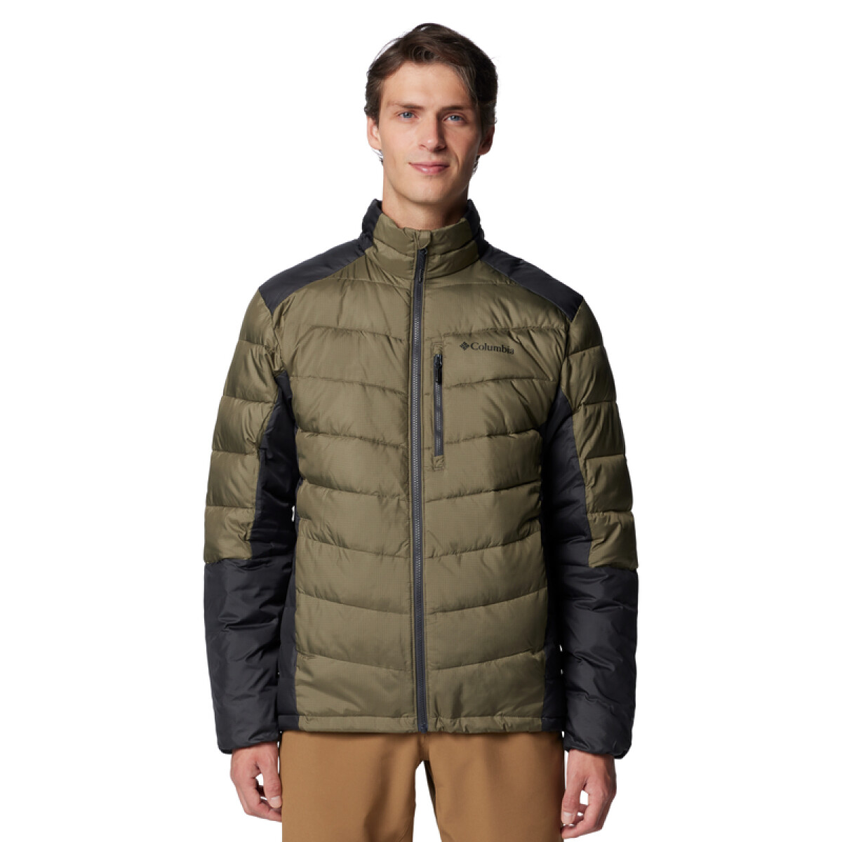 Campera Labyrinth Loop Hombre - STONE GREEN 