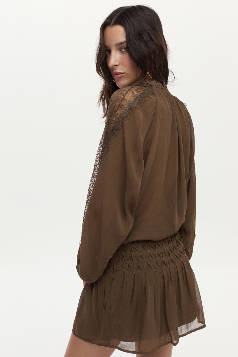 Blusa Azura Verde Oliva