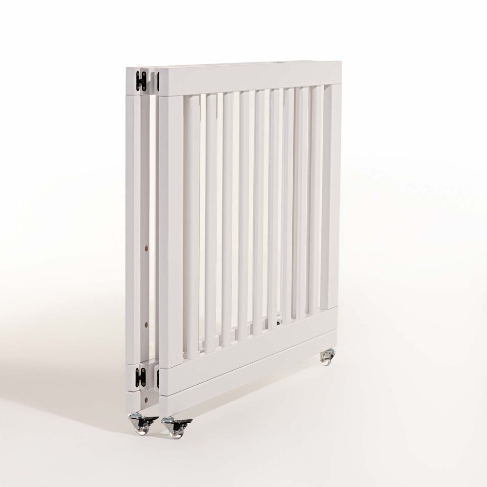 CUNA PLEGABLE MADERA BLANCO AMELIE