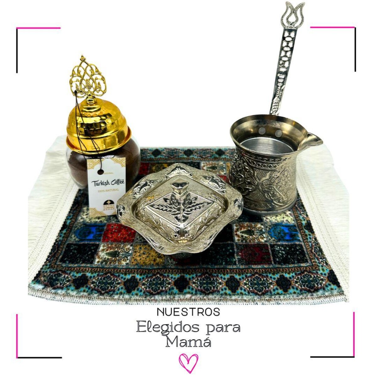 SET CAFÉ X 3 - Plateado 