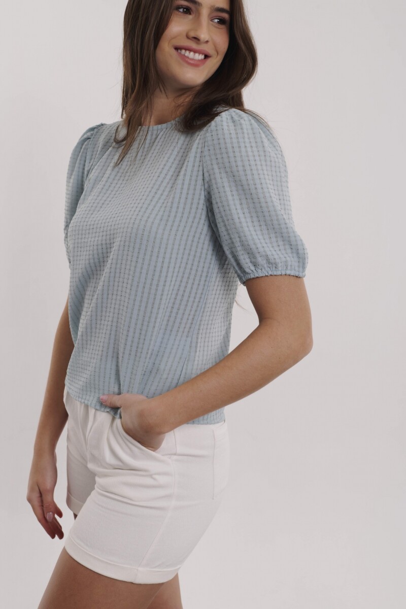 BLUSA CORALINA CELESTE