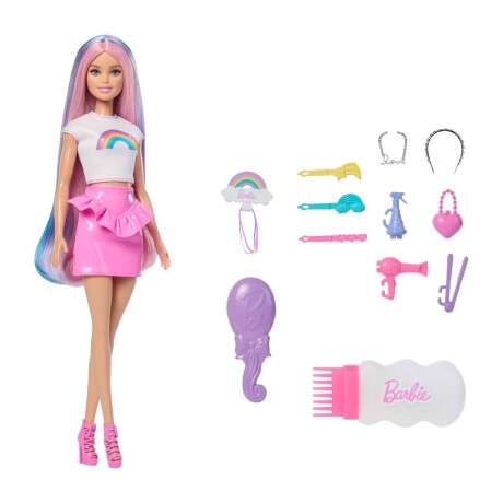BARBIE- FASHIONISTA PINTA Y DECORA EL CABELLO 001
