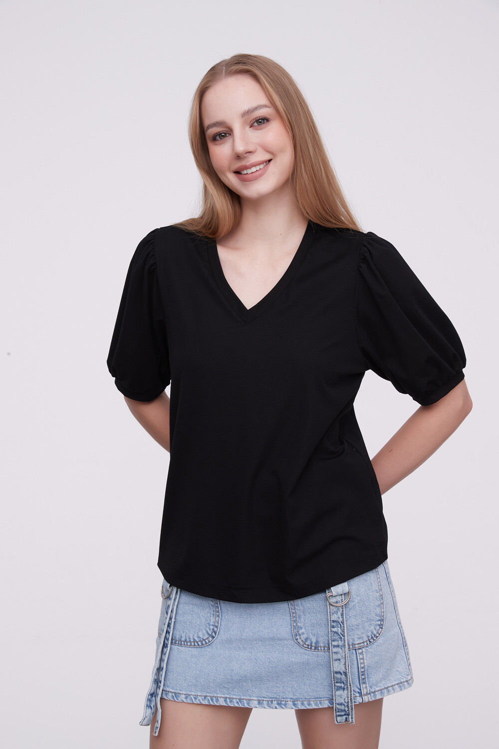 Remera Polan Negro