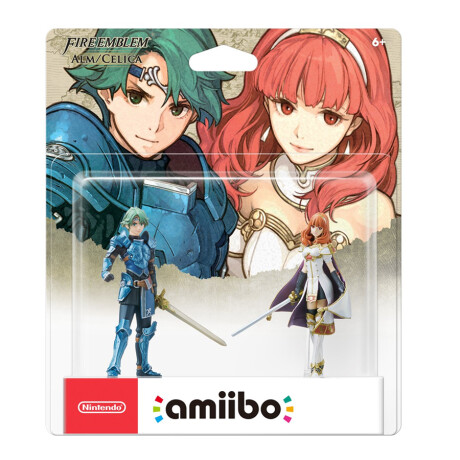 Amiibo Alm and Celica Amiibo Alm and Celica