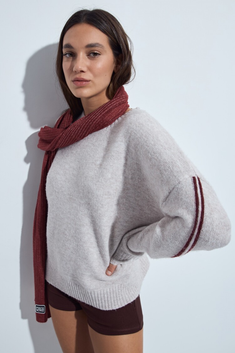 SWEATER CHAROL Beige Melange