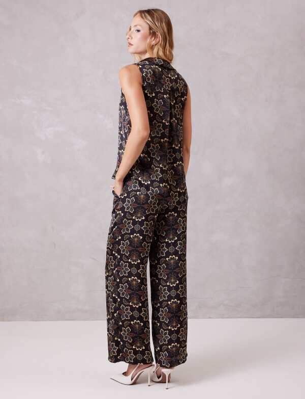 Conjunto Blusa & Pantalón NEGRO/MULTI