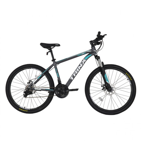 BICICLETA TRINX M100 GRIS/AZUL/BLANCO Bicicleta Trinx M100 Gris/azul/blanco