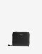 Billetera Zip Round Billetera Con Cierre - Negro