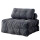 Sofá Sillón Cama Plegable Cloudnest + Almohada Living Gris
