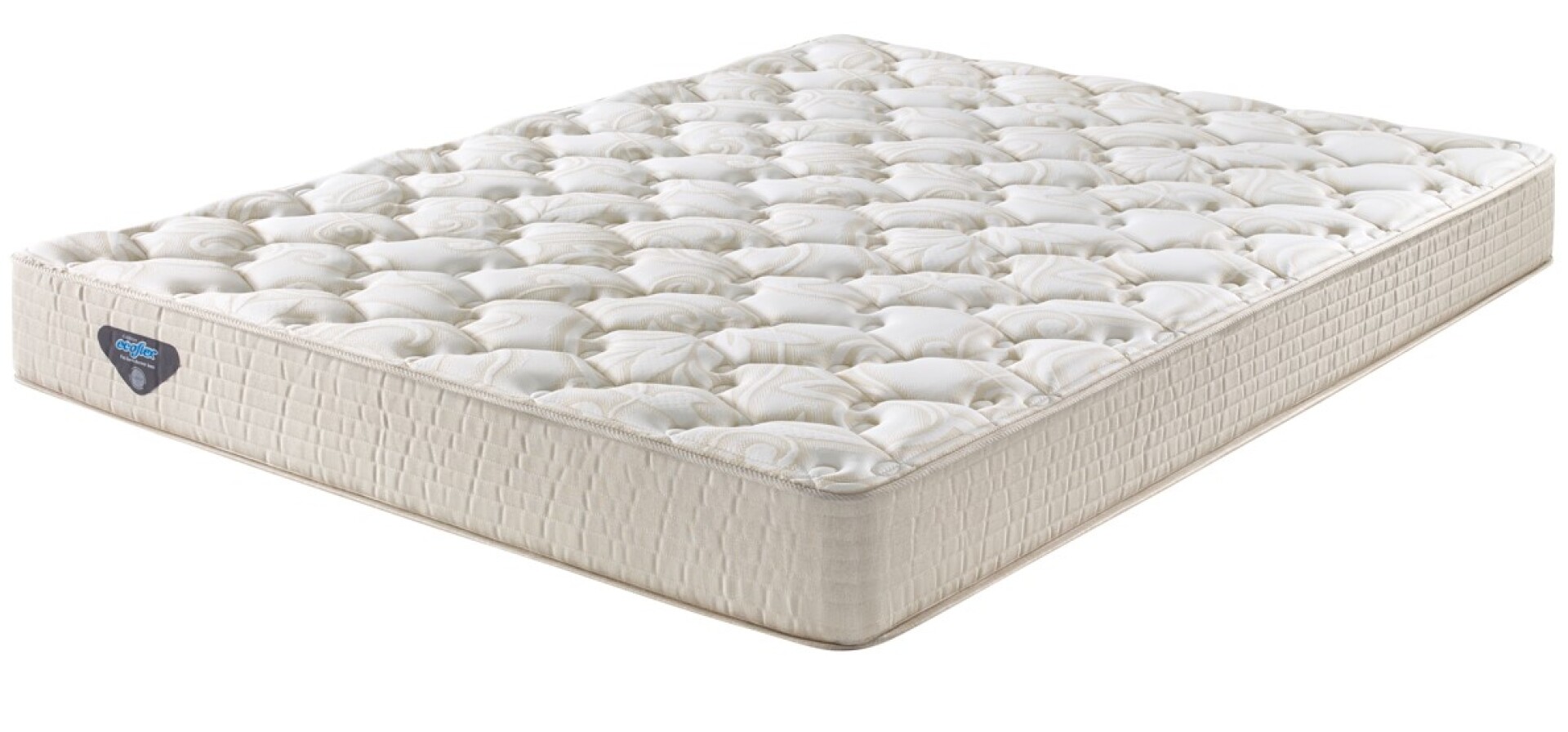 Colchón Espuma 2 Plazas ECOFLEX D60 Duplo 138 x 188 x 25 cm 