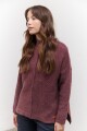 POLERA WINE BURDEOS