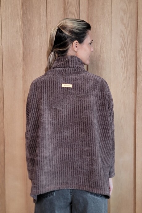 Polera Lina Chocolate