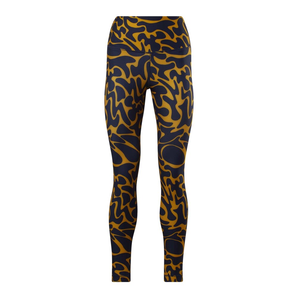 Wor Aop Tight - Mujer Print Ocre
