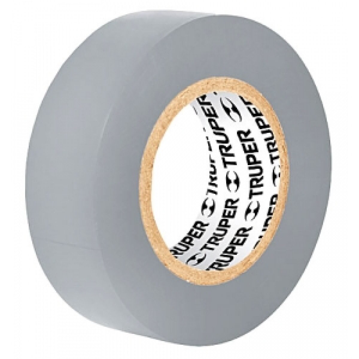 Cinta Aisladora 19mm x 18m Truper - Gris 