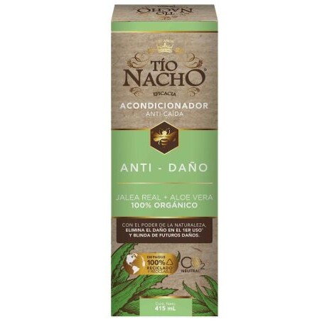 TIO NACHO ANTI DAÑO ALOE VERA ACONDICIONADOR 415ml TIO NACHO ANTI DAÑO ALOE VERA ACONDICIONADOR 415ml