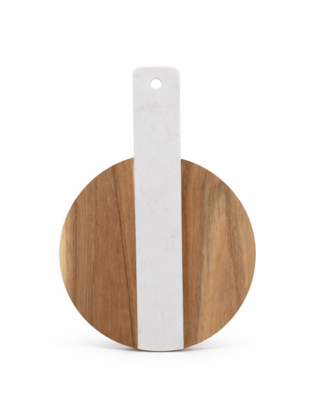 TABLA DE MADERA RESINA BLANCO