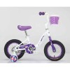 Bicicleta Baccio R.12 Niña Mystic Blanco/lila