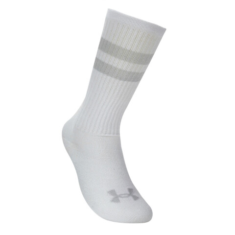 UA Essential 6pk Crew-BRN WHT-100