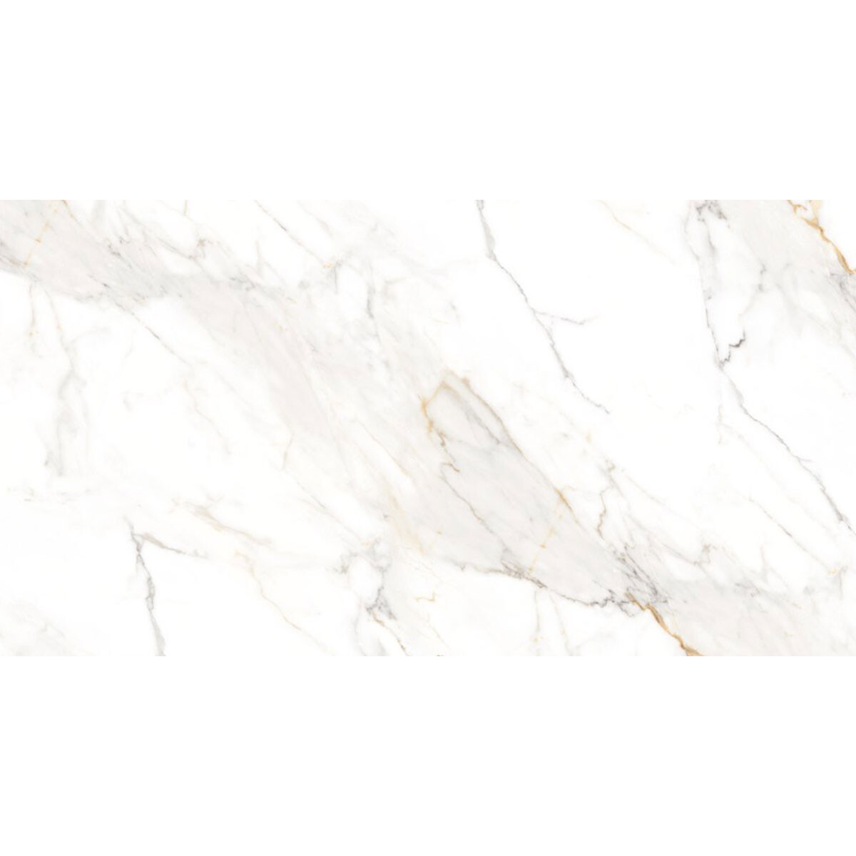 Ceramica Marmolado Gris Y Vetas Doradas 61X116 Rectificado 