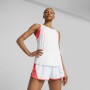 Run Cloudspun Tank W - Mujer White