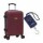 Set Viaje Valija Rígida Grande 4 Ruedas + Balanza Equipaje Bordó