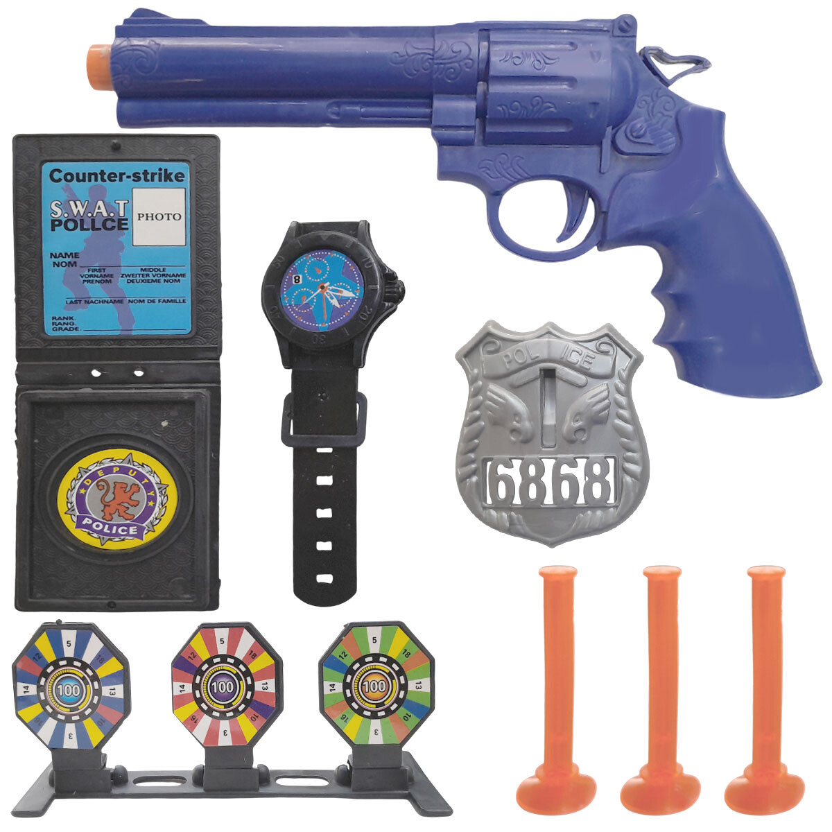 OUTLET Set Polícia c/accesorios - Outlet Set Polícia C/accesorios 