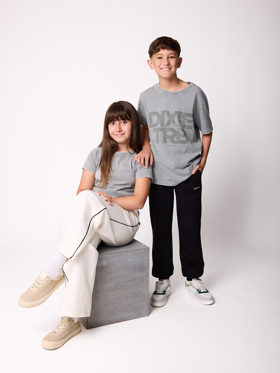 T-SHIRT JAWNI TEEN DIXIE Gris