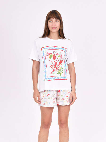 PIJAMA SET REMERA + SHORT VARIANTE 3