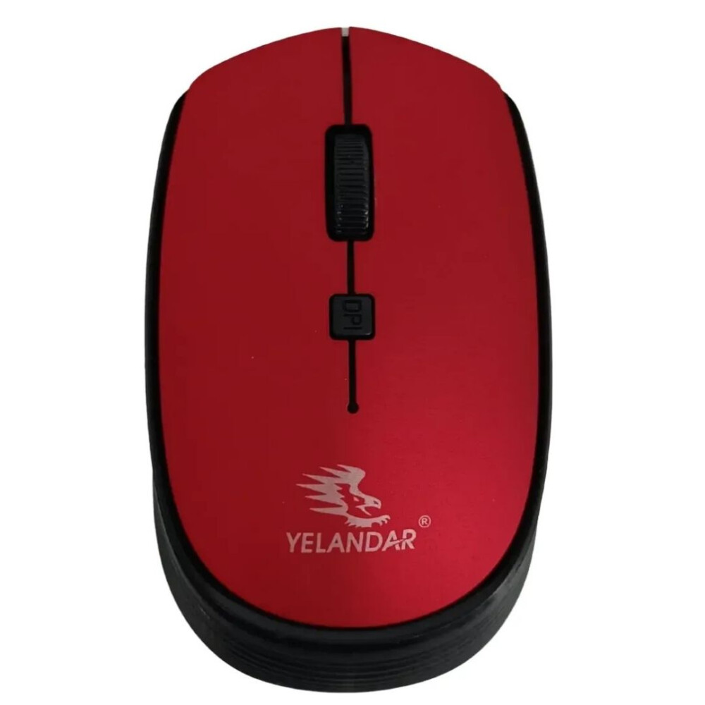 Mouse Inalámbrico 2.4ghz ROJO