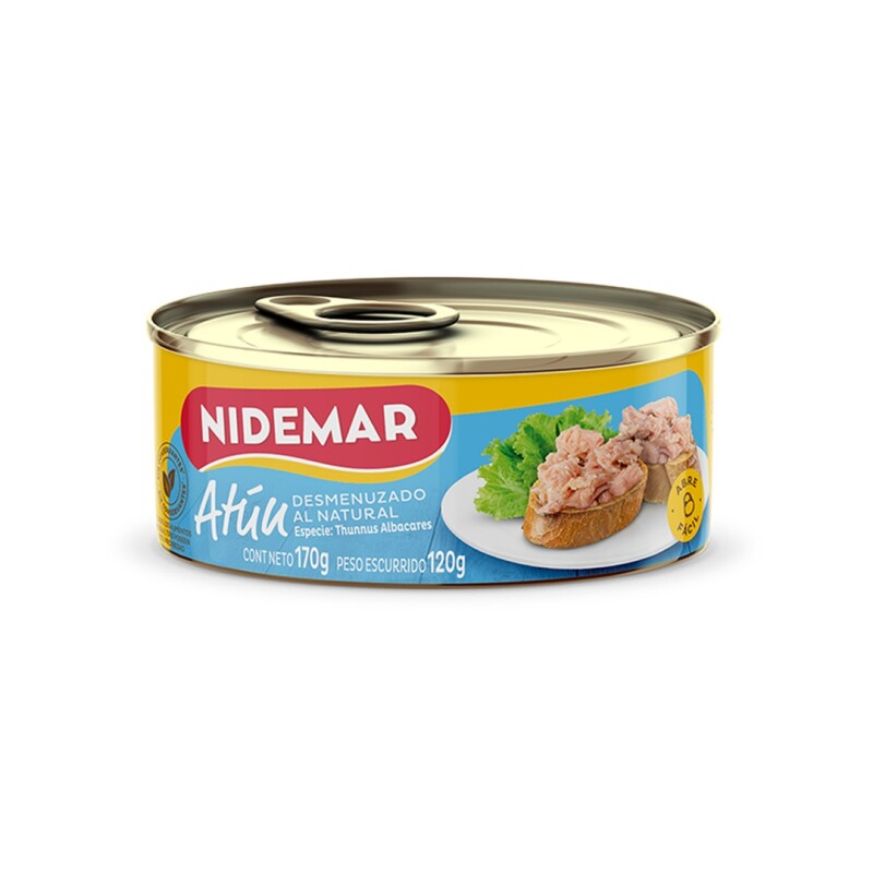 ATUN NIDEMAR 160G GRATED NAT. Atun Nidemar 160g Grated Nat.