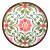 Plato de Madera de 23,5 cm Flores