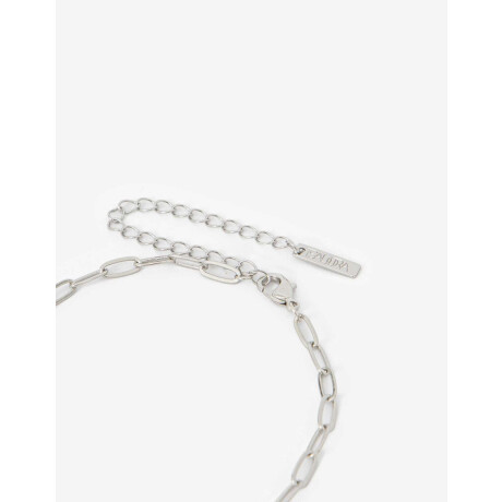 Collar Largo Con Dije Corazón Combinacion bicolor