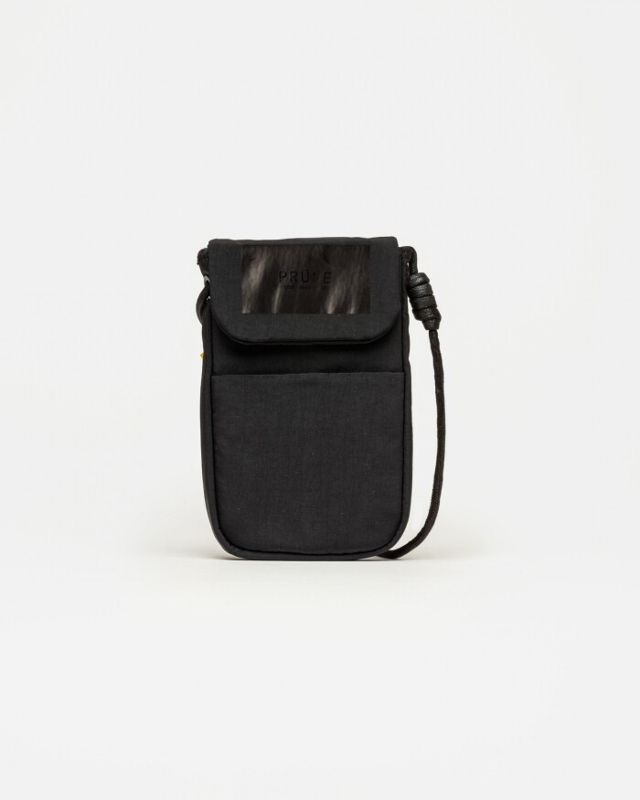 Porta celular Adventure en nylon Negro