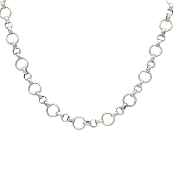 Cadena rolo triple-Plata 925-Sin Piedra-CD3234 Sinpiedra