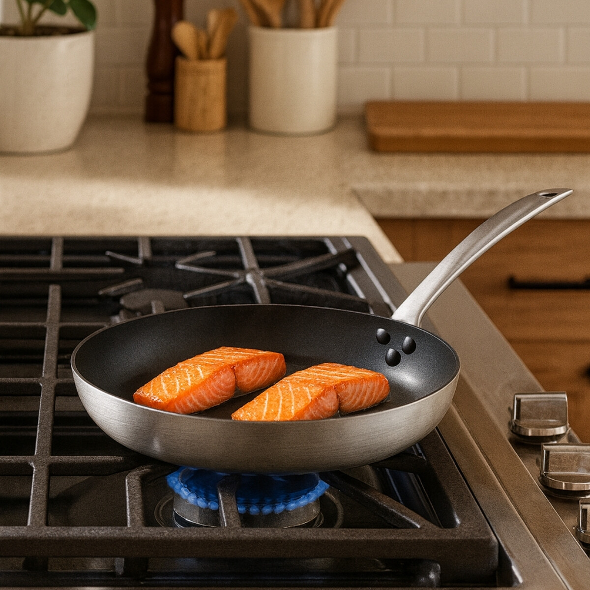 Sarten Antiadherente 30 cm Aluminio Ozti 