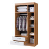 Juego De Dormitorio Ropero 3p + Cómoda 5c + 2 Mesas De Luz Juego De Dormitorio Ropero 3p + Cómoda 5c + 2 Mesas De Luz