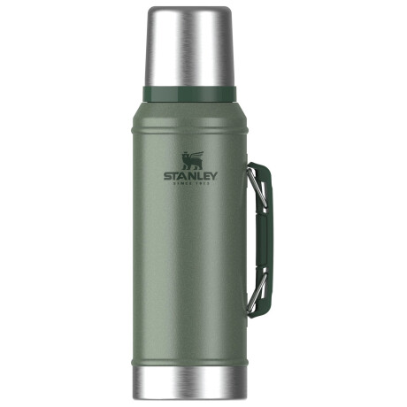 Combo Stanley Termo Classic 940ml + Mate en Acero Inox. 230ml + Bombilla Spoon Verde