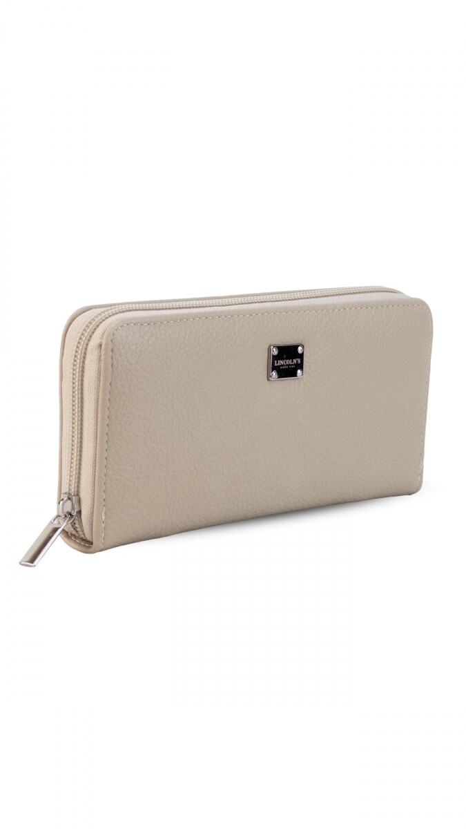 BILLETERA ORQUÍDEA - VAINILLA 