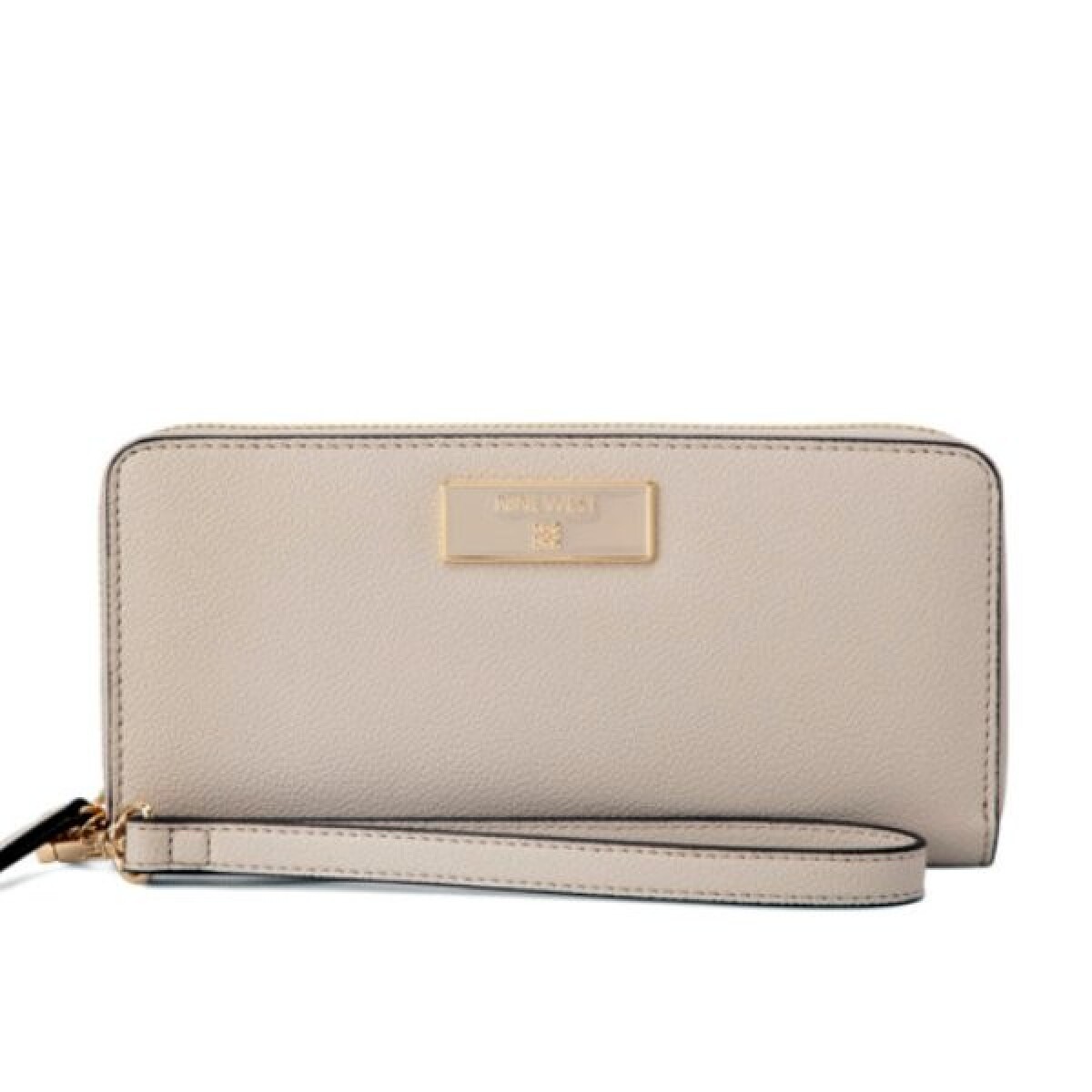 Small Leather Goods Mary Zip Arnd Wrstlt WLT Cement - Cemen 