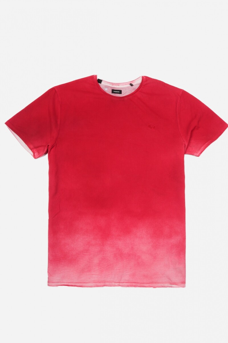 T-Shirt manga corta ROJO